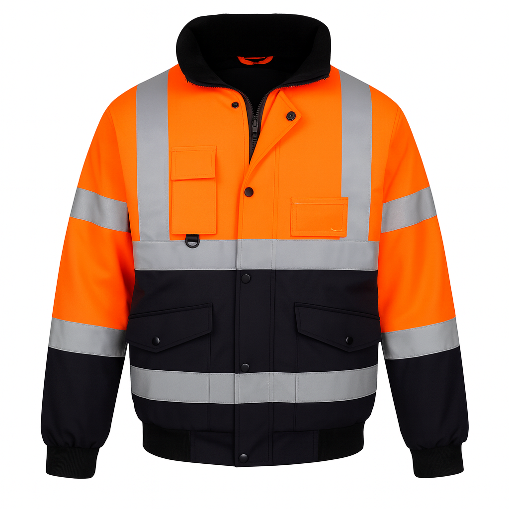 Hi Vis Bomber Jacket