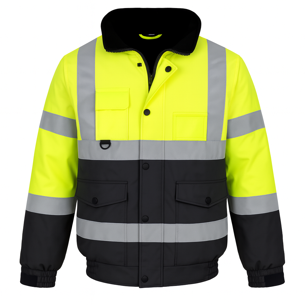 Hi Vis Bomber Jacket