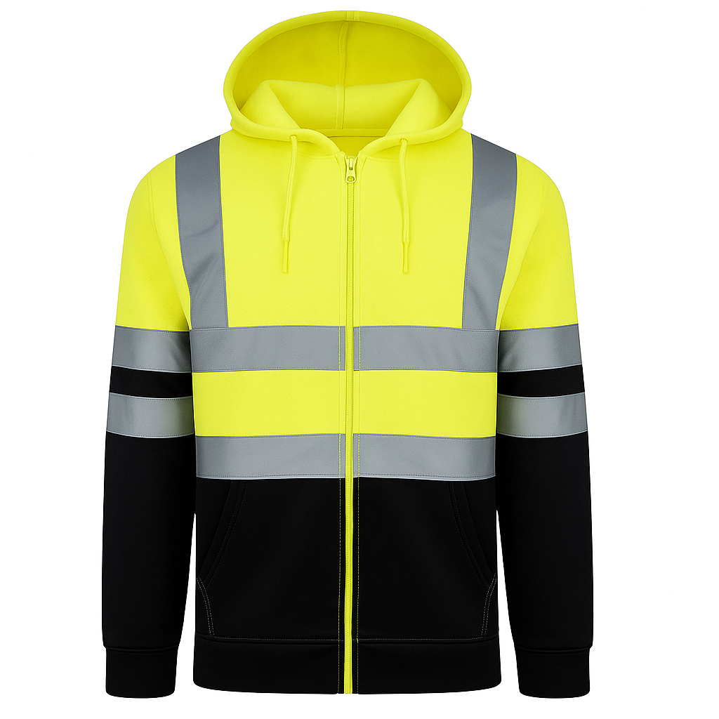 Hi Viz Zip Hoodie