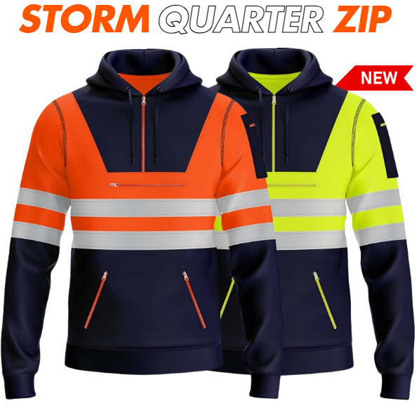 STORM QUARTER ZIPPER HOODIE