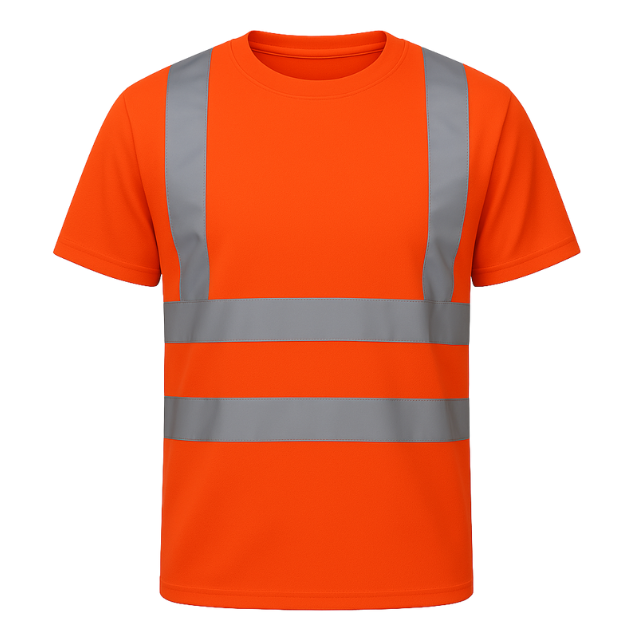 Hi Viz T-Shirt Crew Neck