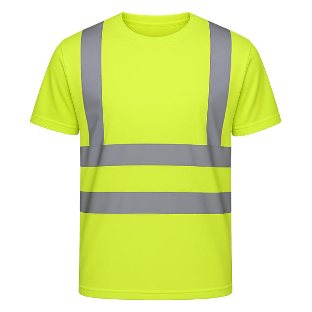 Hi Viz T-Shirt Crew Neck