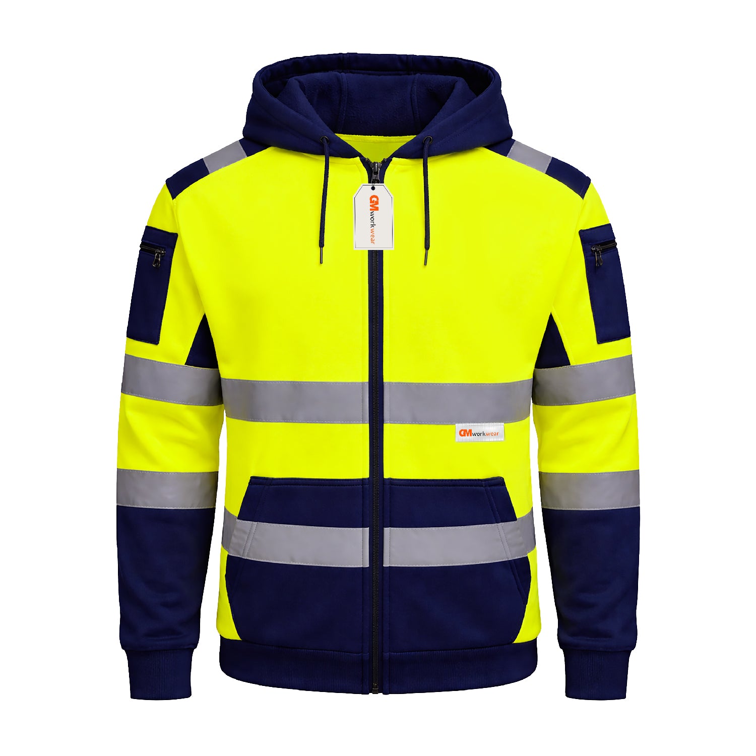Hi Viz Elite Zip Hoodie