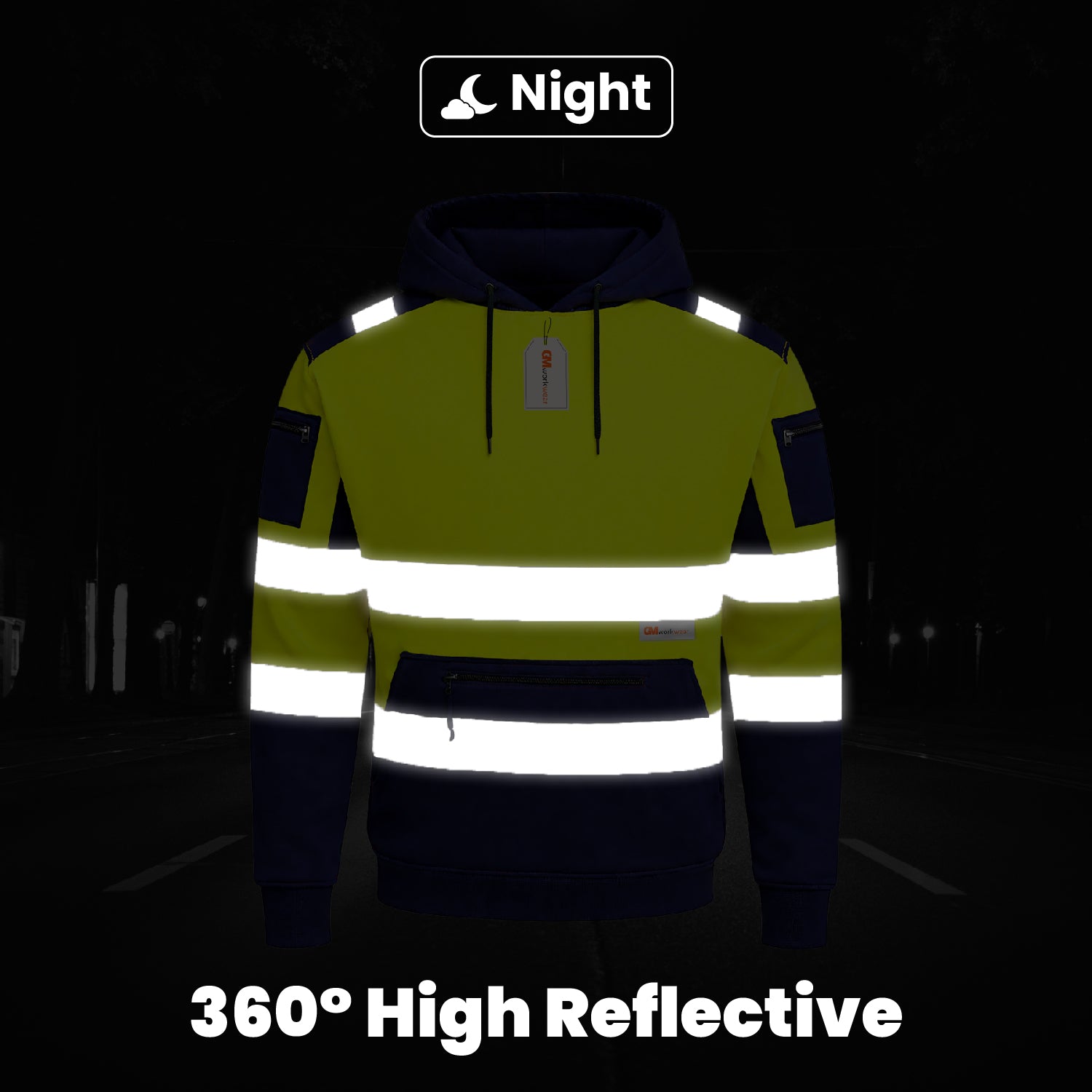Hi Viz Elite Pullover Hoodie